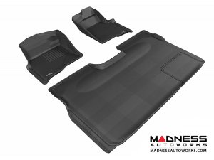 Ford F-150 Supercrew Floor Mats (Set of 3) - Black by 3D MAXpider Ford F-150 Supercrew Floor Mats (Set of 3) - Black by 3D MAXpider